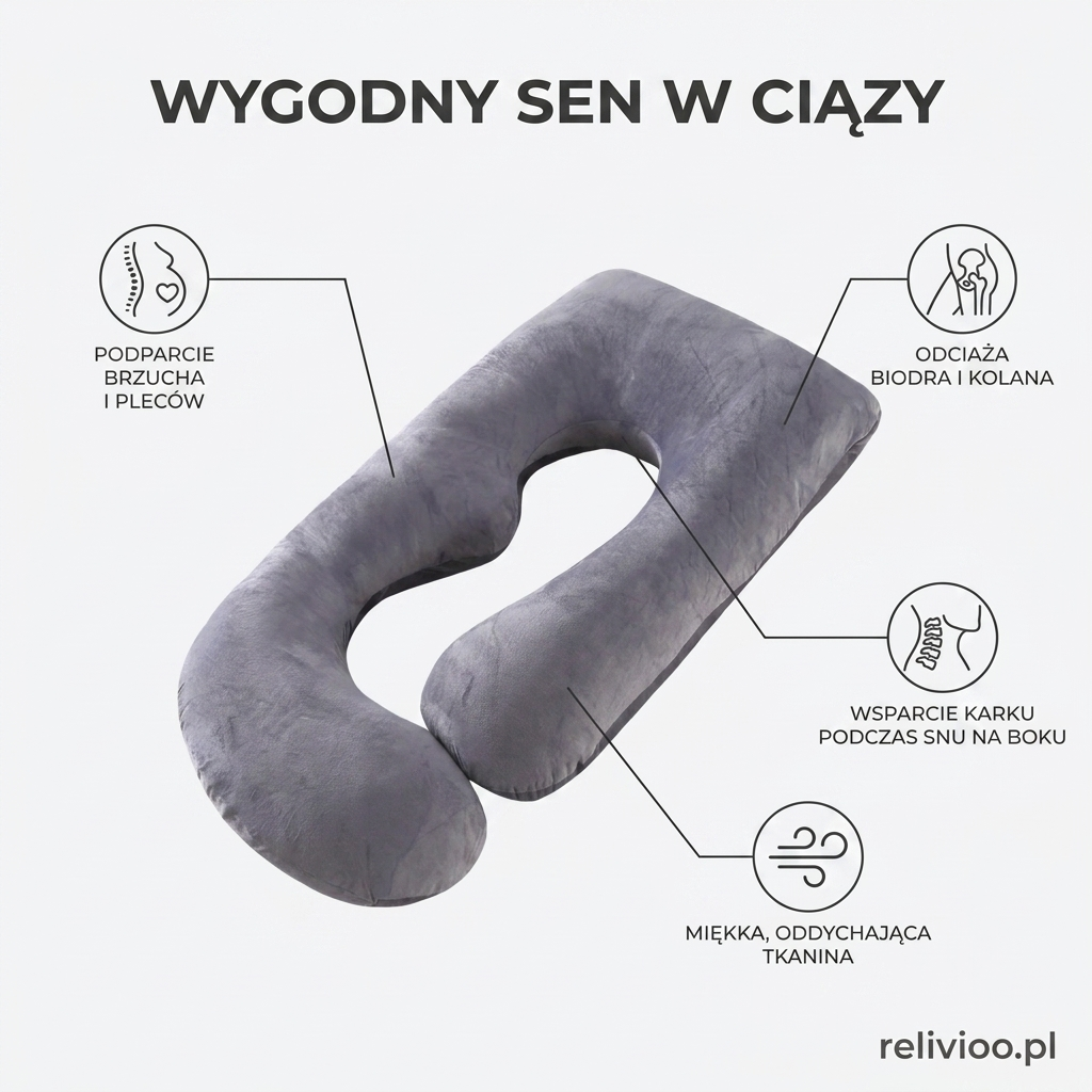 Wygodny sen w ciąży - Relivioo Pregnancy
